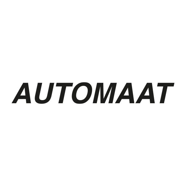 Auto verkoopsticker | Automaat | Zwart