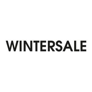 Bedrijfssticker | Wintersale | Zwart