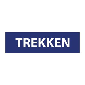 Bedrijfssticker | Trekken | Blauw