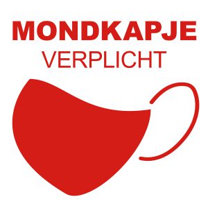 Mondkapje verplicht zijkant